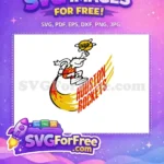 Free Cartoon NBA Free Houston Rockets Sport Free SVG - Instant Download