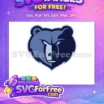 Free Angry Grizzly Free Sports Logo Template Free SVG - Instant Download