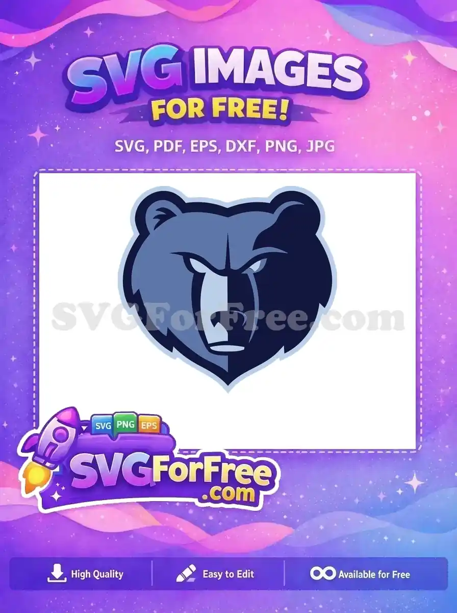 Free Angry Grizzly Free Sports Logo Template Free SVG
