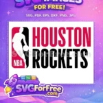 Free Houston Rockets Player Free NBA Sport Logos Free SVG - Instant Download