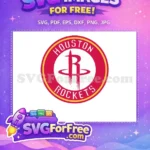 Free Houston Rockets Logo Free NBA Sport Free SVG 1 - Instant Download