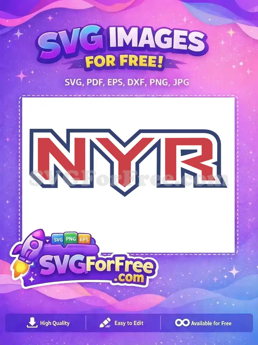 Free NYR Rangers Free Hockey Red White Blue Free SVG