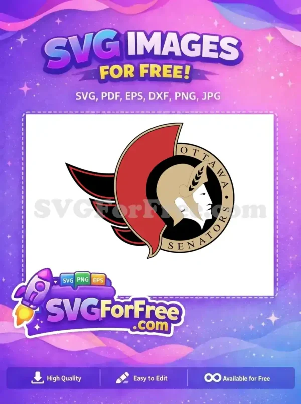 Free Ottawa Senators Logo Free Red Black Sport Free SVG Free Ottawa Senators Logo Free Red Black Sport Free SVG