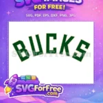 Free Green Bucks Logo Free Sport Team Free SVG - Instant Download