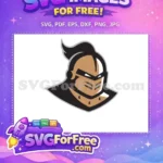 Free Brown Knight Helmet Free Sport Logos Mascot Free SVG - Instant Download