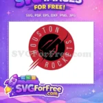 Free Houston Rockets Logo Free Sport Logos Red Free SVG 1 - Instant Download