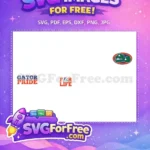 Free Gator Pride Free Gator for Life Sport Free SVG - Instant Download