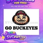 Free Go Buckeyes Mascot Free Sport Logos Free SVG - Instant Download