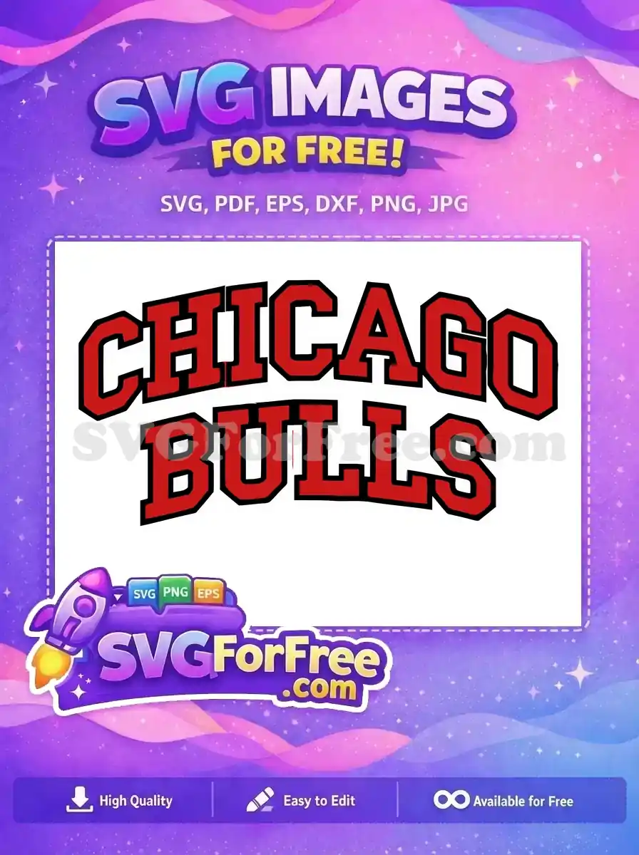Free Chicago Bulls Red Free Sport Logos Free SVG