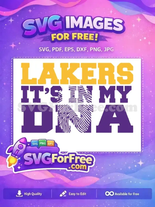 Free Gold Lakers Free Purple DNA Sport Logos Free SVG Free Gold Lakers Free Purple DNA Sport Logos Free SVG