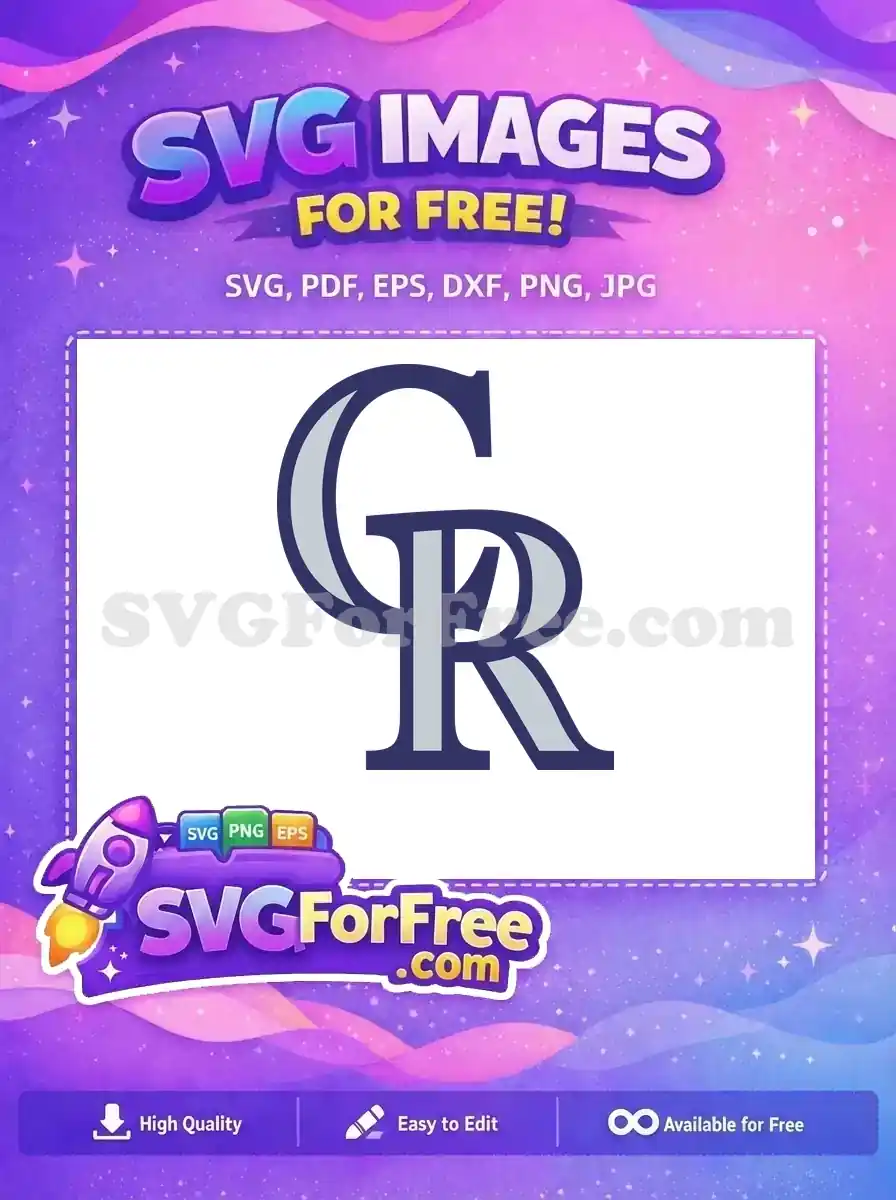 Free Navy Outline Free Silver Inlay Colorado Free SVG