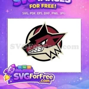 Free Angry Wolf Face Free Sport Logos Arizona Free SVG