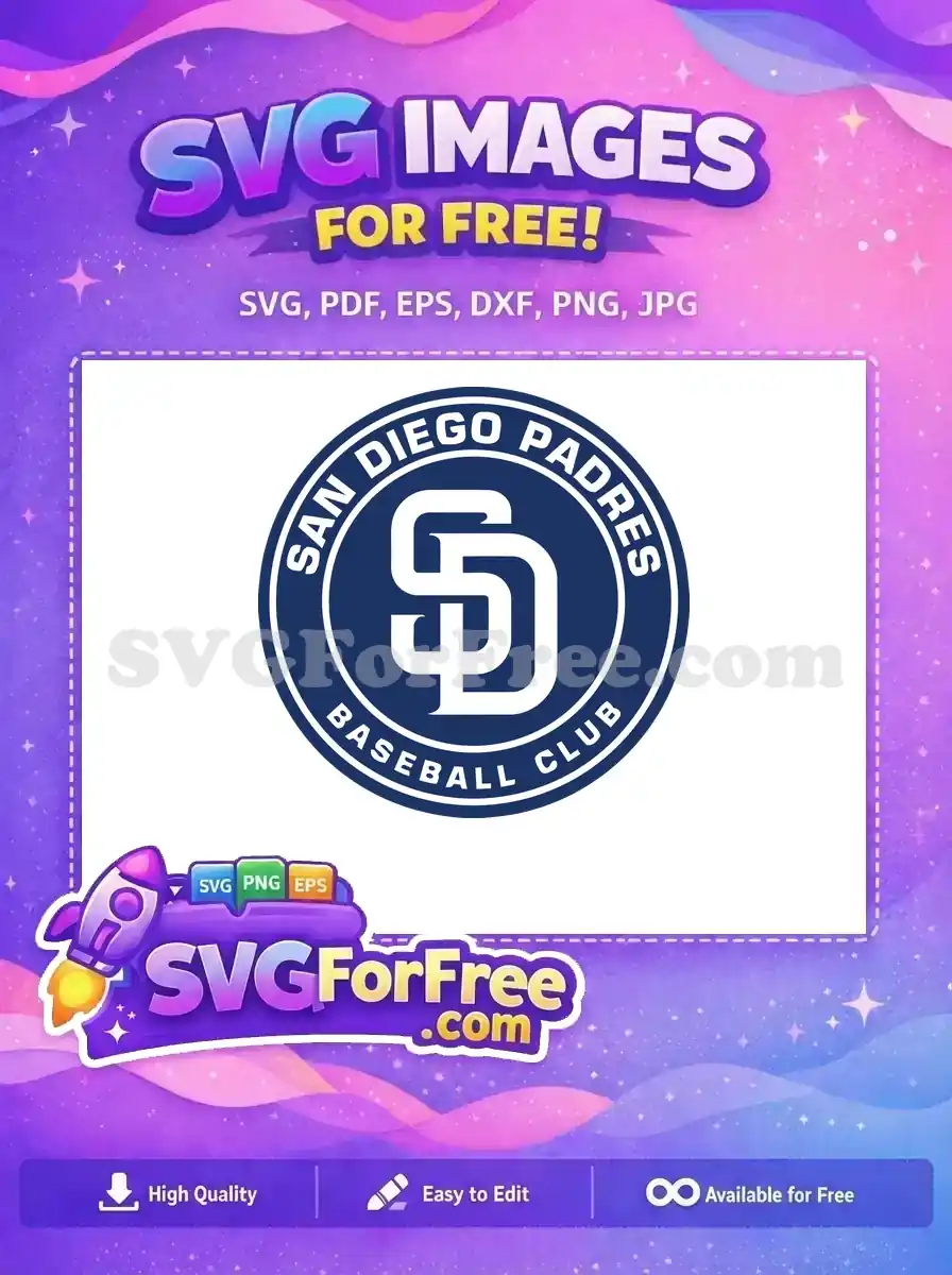 Free Navy Ball Free San Diego Padres Logo Free SVG