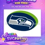 Free Green Eye Free Blue Grey Seattle Free SVG - Instant Download