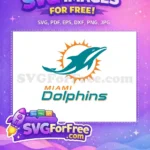 Free Miami Dolphin Free Sport Logos Team Free SVG - Instant Download