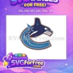 Free Orca Hockey Free Sports Vancouver Free SVG - Instant Download