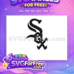 Free Black and White Free Chicago Sport Free Logos SVG