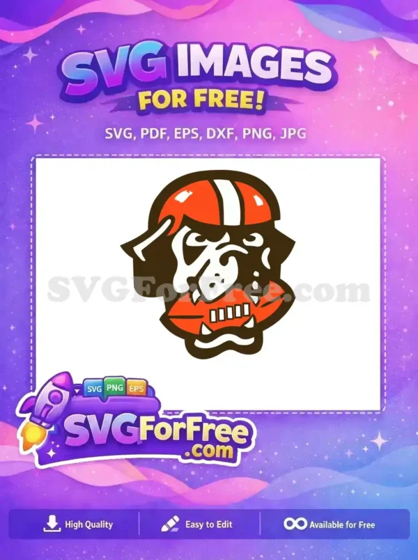 Free Orange Helmet Free Football Biting Sport Free SVG