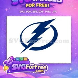 Free Blue Lightning Free Tampa Bay Sport Free SVG