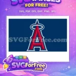 Free Red Letter Free Angel Halo Sport Free SVG - Instant Download
