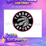 Free Toronto Raptors Logo Free Grey Basketball Sport Free SVG - Instant Download