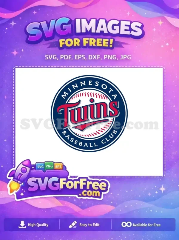 Free Minnesota Twins Logo Free Baseball Club Sport Free SVG