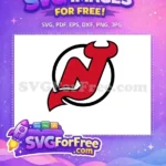 Free Red Jersey Free Sport Logos New Jersey Free SVG - Instant Download