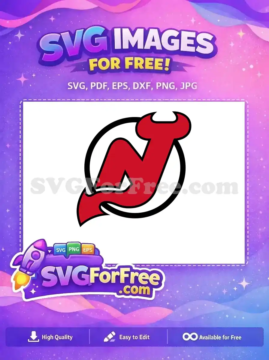 Free Red Jersey Free Sport Logos New Jersey Free SVG