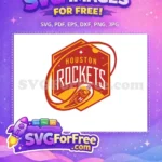 Free Houston Rockets Logo Free NBA Sport Free SVG 2 - Instant Download