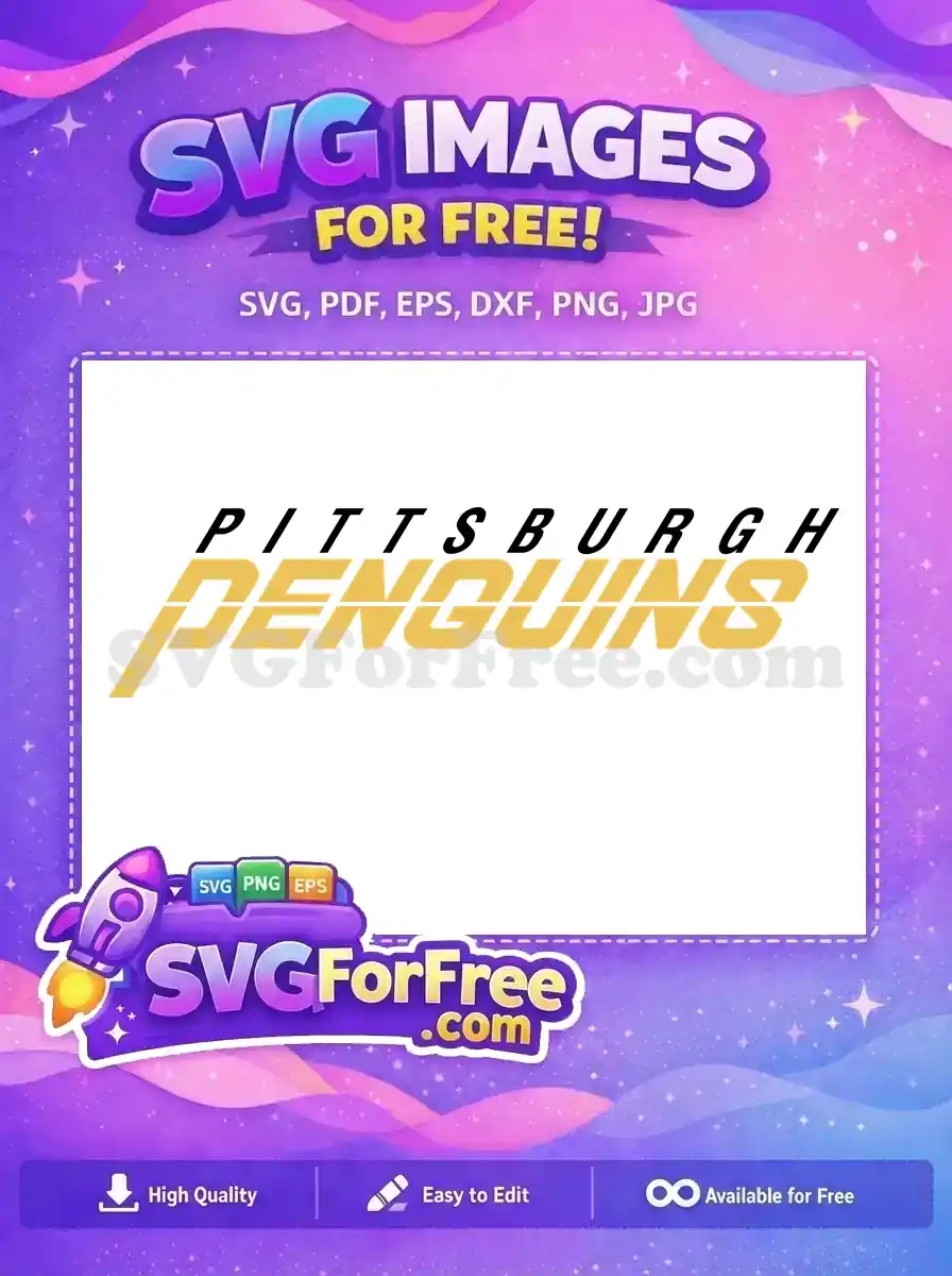 Free Golden Penguins Free Sport Logos Gold Free SVG