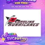 Free Red Flag Free Carolina Hurricanes Sport Free SVG - Instant Download