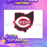 Free Ohio Reds Logo Free Baseball Team Sport Free SVG - Instant Download