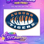 Free Auburn Tigers Logo Free Mascot Sport Free SVG 2 - Instant Download