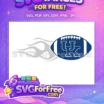 Free Kentucky Wildcats Flames Free Football Sport Logos Free SVG - Instant Download