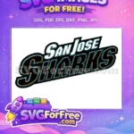 Free San Jose Free Sharks Sport Logos Free SVG - Instant Download