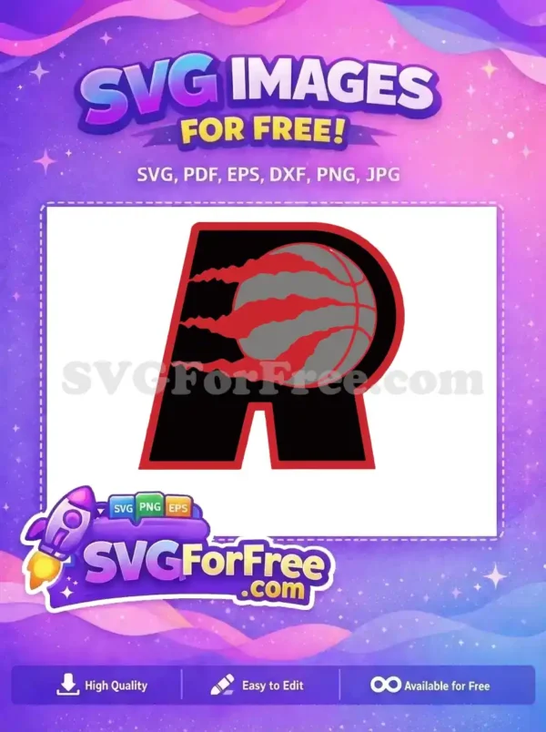 Free Claw Marks Free Basketball Red Sport Logos Free SVG