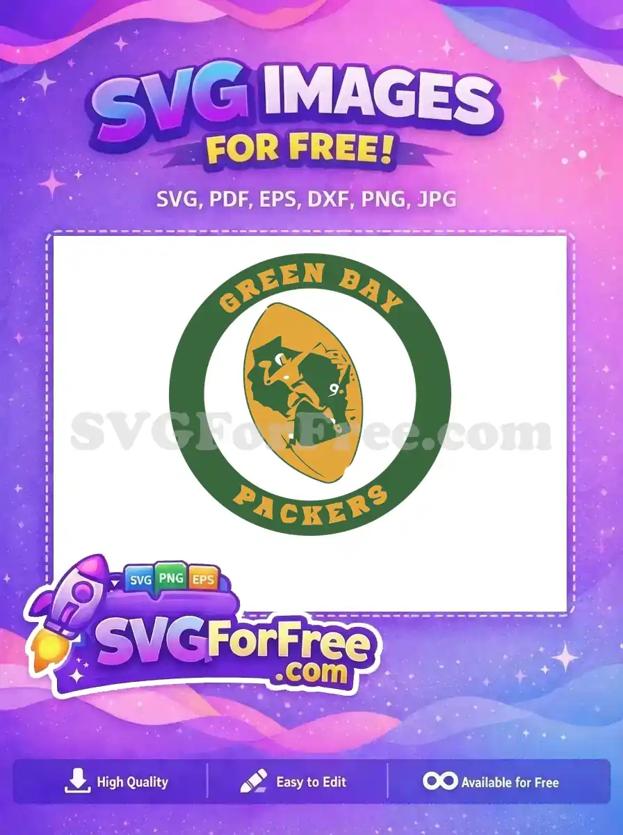 Free Green Bay Football Free Running Back Sport Logos Free SVG