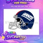 Free New York Giants Free Helmet Sport Free SVG - Instant Download