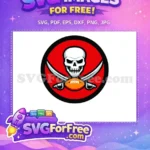Free Skull Swords Free Football Tampa Bay Free SVG 2 - Instant Download