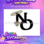 Free Saints Logo Free Fleur De Lis New Orleans Free SVG - Instant Download