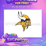 Free Viking Helmet Free Angry Face Sport Logos Free SVG - Instant Download