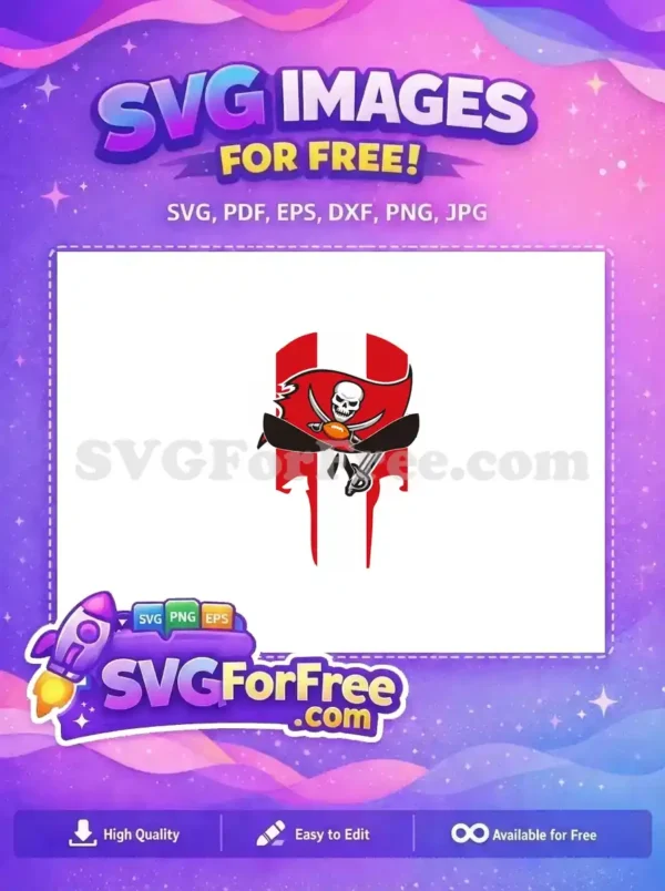 Free Skull Pirate Free Swords Football Sport Logos Free SVG