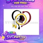 Free Native American Chief Free Headdress Sport Logos Free SVG - Instant Download