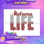 Free Crimson Tide Free Alabama Life Sport Logos Free SVG - Instant Download
