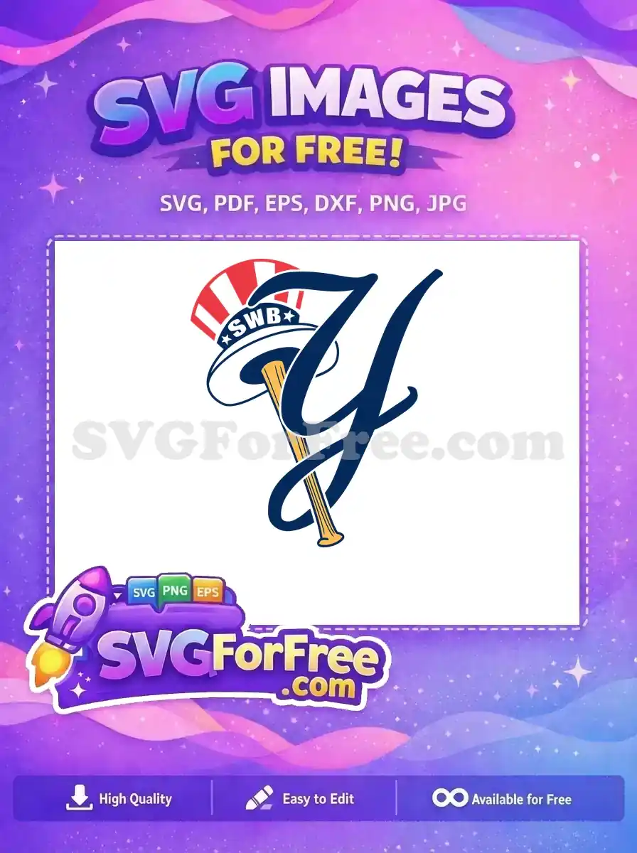 Free US Flag Hat Free Baseball Bat Sport Logos Free SVG