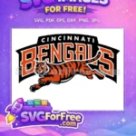 Free Orange Tiger Stripes Free Cincinnati Bengals Sport Free SVG - Instant Download
