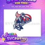 Free Patriotic Soldier Yelling Free Ohio Flag Sport Logos Free SVG - Instant Download