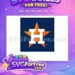 Free Orange Star Free White H Houston Astros Free SVG 1 - Instant Download