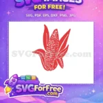 Free Red Corn Free Sport Logos Design Free SVG - Instant Download