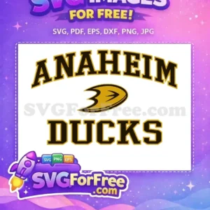 Free Anaheim Ducks Logo Free Gold Sport Free SVG